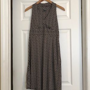 Classic black and cream work dress